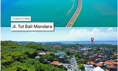 Tanah Komersil di Jalan Raya Siligita - Nusa Dua, Bali