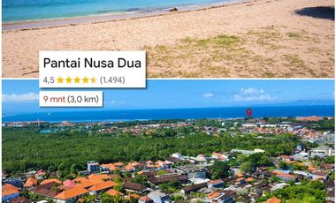 Tanah Komersil di Jalan Raya Siligita - Nusa Dua, Bali