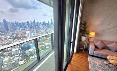 Ultra Luxury Freehold Condo : Banyan Tree Residences Riverside Bangkok, 78 Sqm Like-new, Fl41, river view. Amazing price