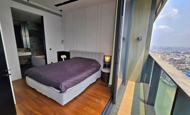 Ultra Luxury Freehold Condo : Banyan Tree Residences Riverside Bangkok, 78 Sqm Like-new, Fl41, river view. Amazing price