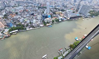 Ultra Luxury Freehold Condo : Banyan Tree Residences Riverside Bangkok, 78 Sqm Like-new, Fl41, river view. Amazing price
