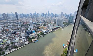 Ultra Luxury Freehold Condo : Banyan Tree Residences Riverside Bangkok, 78 Sqm Like-new, Fl41, river view. Amazing price