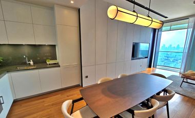 Ultra Luxury Freehold Condo : Banyan Tree Residences Riverside Bangkok, 78 Sqm Like-new, Fl41, river view. Amazing price