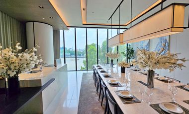 Ultra Luxury Freehold Condo : Banyan Tree Residences Riverside Bangkok, 78 Sqm Like-new, Fl41, river view. Amazing price
