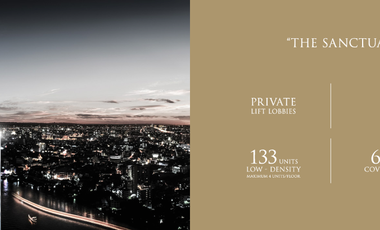 Ultra Luxury Freehold Condo : Banyan Tree Residences Riverside Bangkok, 78 Sqm Like-new, Fl41, river view. Amazing price