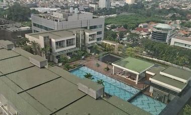 Jarang Ada Sewa 1BR Unfurnished di AKR Gallery West Residence Akses Kolam Renang, Gym, Gazebo Dekat Mall Central Park, Tol, RS Siloam, Puri Indah