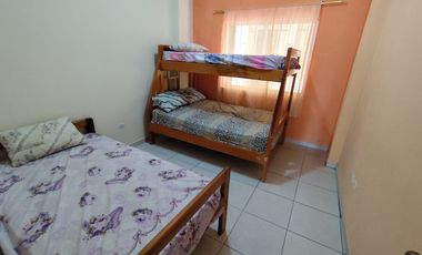 🏢 RENTO HERMOSO DEPARTAMENTO DOS DORMITORIOS.(Complejo recreacional del Magisterio - LA MARIMBA - ATACAMES)