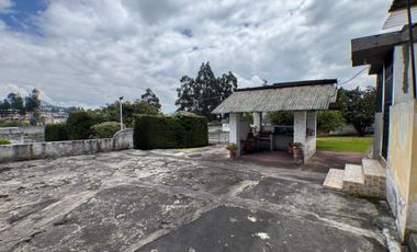 VENTA TERRENO CON CASA INDEPENDIENTE SECTOR CONOCOTO