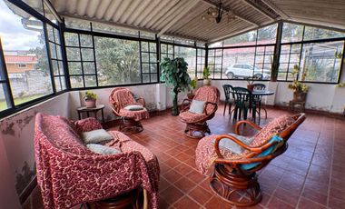VENTA TERRENO CON CASA INDEPENDIENTE SECTOR CONOCOTO