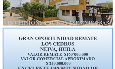 Apartamento en remate judicial en Neiva, excelente valorización