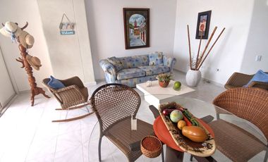 Elegante aparta-Estudio en arriendo en Pozos Colorados, a una cuadra del mar