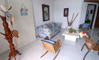 Elegante aparta-Estudio en arriendo en Pozos Colorados, a una cuadra del mar