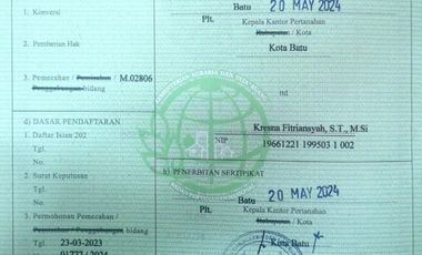 RUMAH VILLA KOTA BATU DIJUAL CEPAT VILLA BUTUH UANG BU