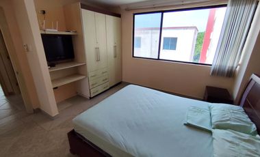 🏢 RENTO HERMOSO DEP. - DOS DORMITORIOS - PISO 3 (TONSUPA) $450.oo