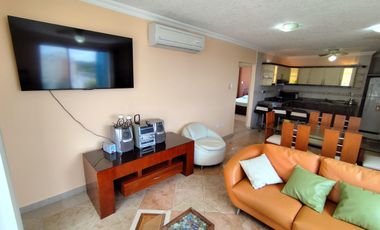 🏢 RENTO HERMOSO DEP. - DOS DORMITORIOS - PISO 3 (TONSUPA) $450.oo
