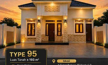 Rumah dijual di Syamsudin Noor, Banjarbaru, Kalimantan Selatan