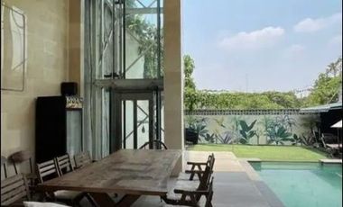 RUMAH DIJUAL VETERAN BINTARO FASILITAS KOLAM RENANG FURNISHED DEKAT PONDOK INDAH