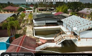 JUAL CEPAT TANAH 5292 m² FREE RUMAH 2 lantai STRATEGIS  – DEKAT PUSAT KOTA LANGSA | COCOK USAHA, KANTOR & INVESTASI