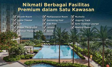 Apartemen mewah posisi paling depan di kawasan cpi dan berhadapan dgn mall Ciputra world