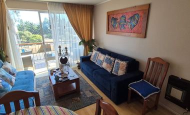 ¡¡¡REBAJADO!! ¡Depto. Amoblado en Algarrobo con Vista Nor-Poniente!