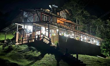 🌳FINCA VÍA TERMALES EN RENTA 
 4.400 mts² Santa Rosa de Cabal,  Vereda la Leona, Sector Vísperas