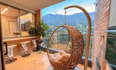 APARTAMENTO EN ARRIENDO AMOBLADO EN LA COLA DEL ZORRO-POBLADO