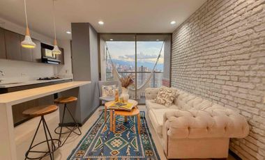 RENTO APARTAMENTO AMOBLADO EN EL POBLADO