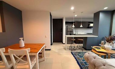 RENTO APARTAMENTO AMOBLADO EN EL POBLADO