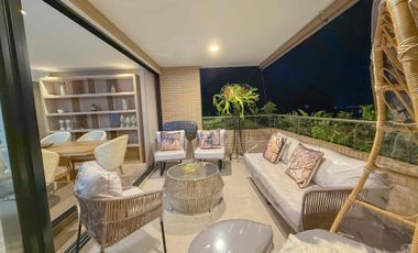 APARTAMENTO  EN ARRIENDO  AMOBLADO EN EL POBLADO