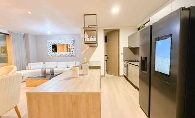 APARTAMENTO  EN ARRIENDO  AMOBLADO EN EL POBLADO