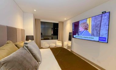 APARTAMENTO  EN ARRIENDO  AMOBLADO EN EL POBLADO