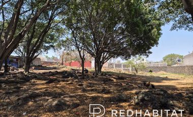 VENTA TERRENO CARRETERA XÓCHIMILCO OAXTEPEC BARDEADO CON VISTA A LOS VOLCANES, TLAYACAPAN MORELOS