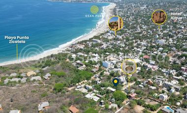 Se Vende Casa Yag – Casa Tropical Zen en La Punta Zicatela, Puerto Escondido