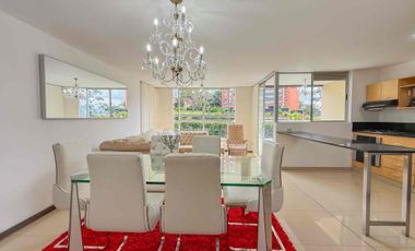 ARRIENDO  APARTAMENTO AMOBLADO EN EL POBLADO