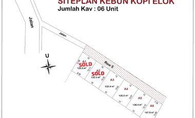 Rumah Baru Jambi di Kebon kopi dijual cepat , Sertifikat aman