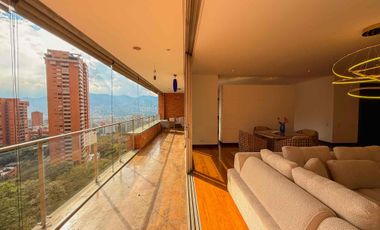 ARRIENDO  APARTAMENTO AMOBLADO EN EL POBLADO