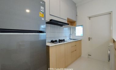 For Sale/Rent : 2-story townhome near Mega Bangna, best location in the area. Indy 2 Bangna-Ramkhamhaeng 2. Beautiful house, fully furnished