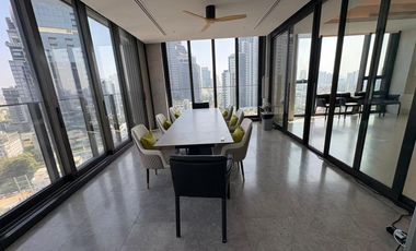 Ultra-Luxury Penthouse for Sale at SCOPE Thonglor | 416 sq.m. | 4 Beds | 5 Baths | 17th Floor | Next to BTS Thong Lo