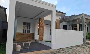 Rumah siap Huni tipe 75 di jalan Pramuka Rumbai