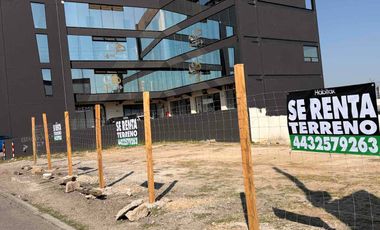 TERRENO DE 600m2 EN RENTA
