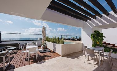 Penthouse en Playa del Carmen  3 Niveles  Vista al Mar  Inversión Premium