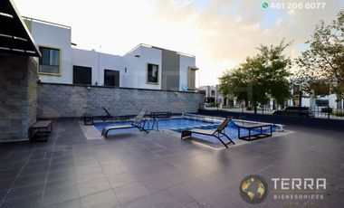 SE RENTA CASA EN ANCONA – COTO ARONA CELAYA GTO. 🏡🚨 | 4 🛏️RECÁMARAS | 🛁2.5 BAÑOS  | 🏊ALBERCA  | 🧒🛝 AREA DE JUEGOS INFANTILES
