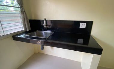 Room for rent (newly painted interior) on Burapaphat Road, near Asia Industrial Estate and Robinson Department Store, 4 km, Ban Chang, Rayong (fully f