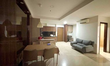 DISEWAKAN CEPAT APARTEMEN 2BR CORNER LAVENUE PANCORAN FULL FURNISHED, SIAP HUNI, VIEW CITY PREMIUM
