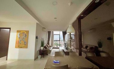 DISEWAKAN CEPAT APARTEMEN 2BR CORNER LAVENUE PANCORAN FULL FURNISHED, SIAP HUNI, VIEW CITY PREMIUM