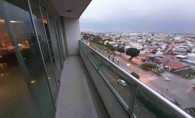 Alquilo Departamento 1 Dormitorio en piso 2 en la Urbanizacion Cerrada LA VISTA TOWER TORRE B, cerca CC LA ROTONDA en ALBORADA 10