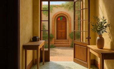 Estrena casa caminando al IPADE Business school/Proyecto único en la zona de Clavería/Casa restaurada con jardín, 4 Rec,  3 autos/Vias de comunicación