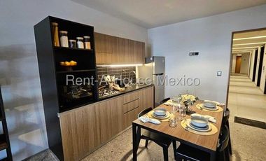 Departamento en Renta de Una Recámara en Lomas de Sotelo cerca de Toreo Parque Central #26-1695 AVC