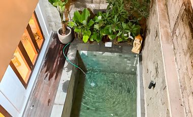 FOR SALE MODERN VILLA WITH BEAUTY SWIMMING POOL AND BALCONY AT SANUR, DENPASAR SELATAN