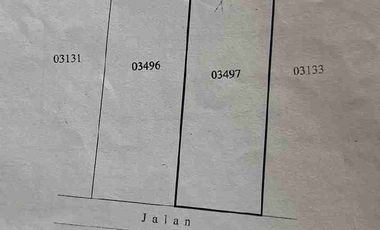 dijual tanah 5 are IDR 550 juta per are Kawasan belimbing sari pecatu Kuta Selatan Badung Bali